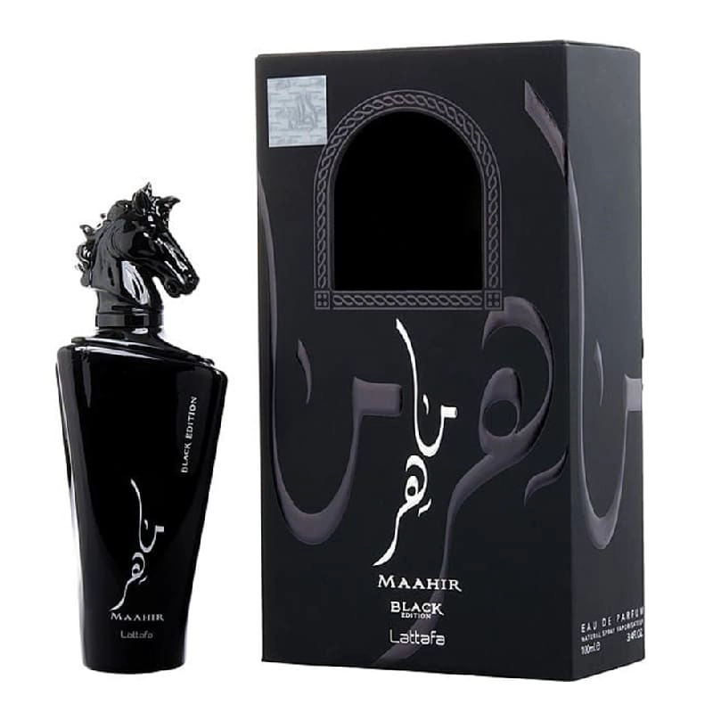 PERFUME LATTAFA MAAHIR BLACK EDITION HOMBRE EDP 100 ML - 3