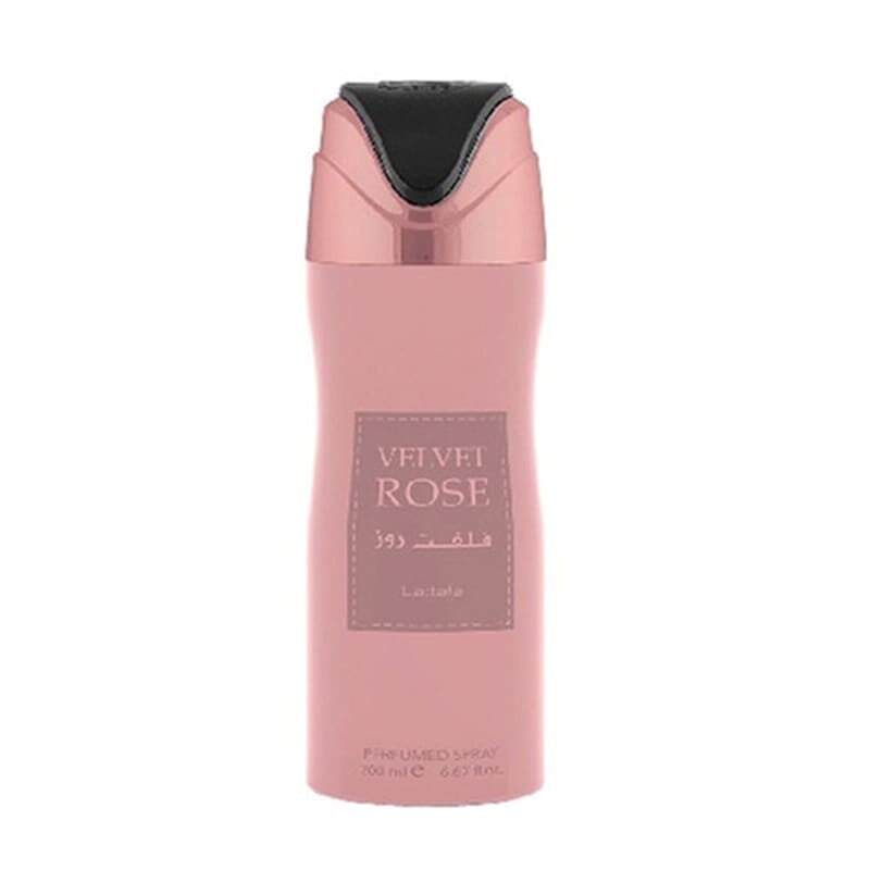 PERFUME LATTAFA VELVET ROSE DESORANTE SPRAY MUJER 200 ML - 1