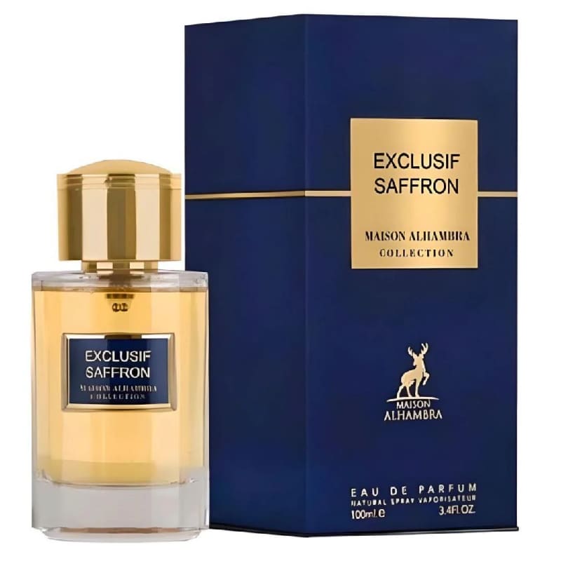 PERFUME MAISON ALHAMBRA EXCLUSIF SAFFRON UNISEX EDP 100 ML - 2