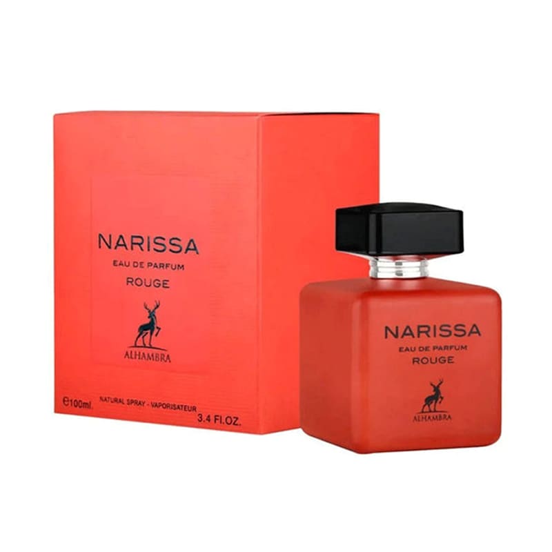 PERFUME MAISON ALHAMBRA NARISSA ROUGE UNISEX EDP 100 ML - 2