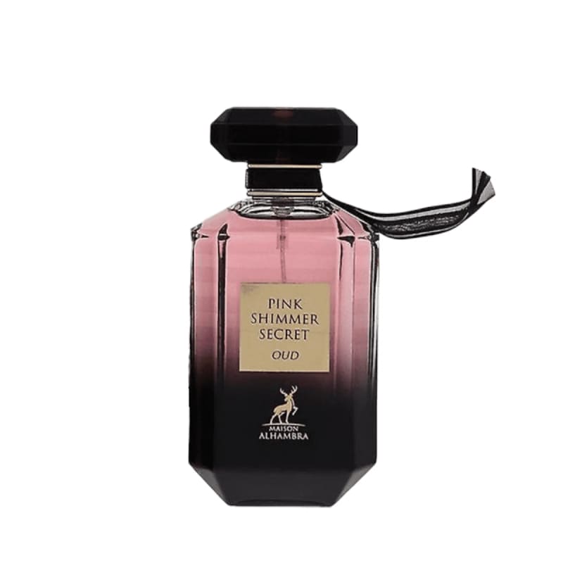 PERFUME MAISON ALHAMBRA PINK SHIMMER SECRET OUD UNISEX EDP 100 ML - 1