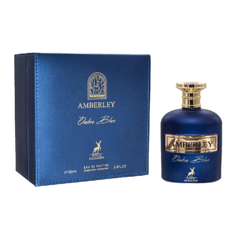 PERFUME MAISON ALHAMBRA AMBERLEY OMBRE BLUE HOMBRE EDP 100 ML - 2