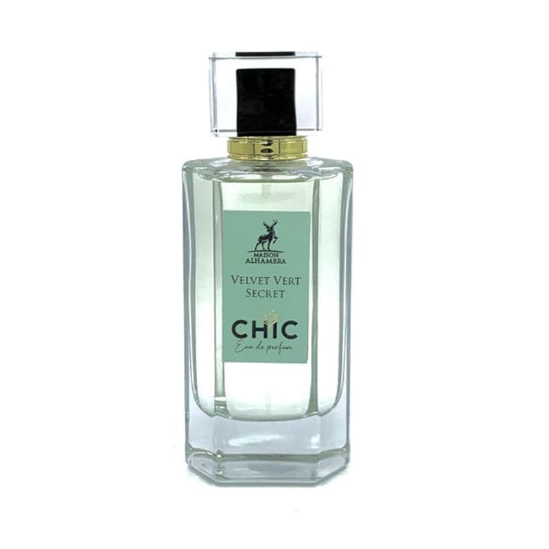 PERFUME MAISON ALHAMBRA CHIC VELVET VERT SECRET MUJER EDP 100 ML - 1