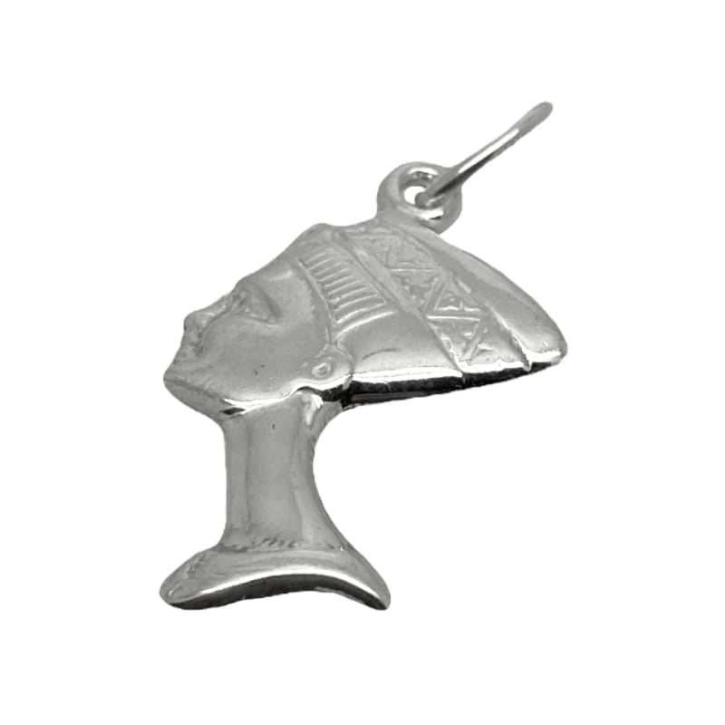 DIJE SOPLADO CLEOPATRA PLATA ITALIANA 925 - 1