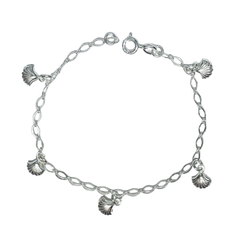 PULSERA CONCHITAS DE MAR PLATA 925 - 1