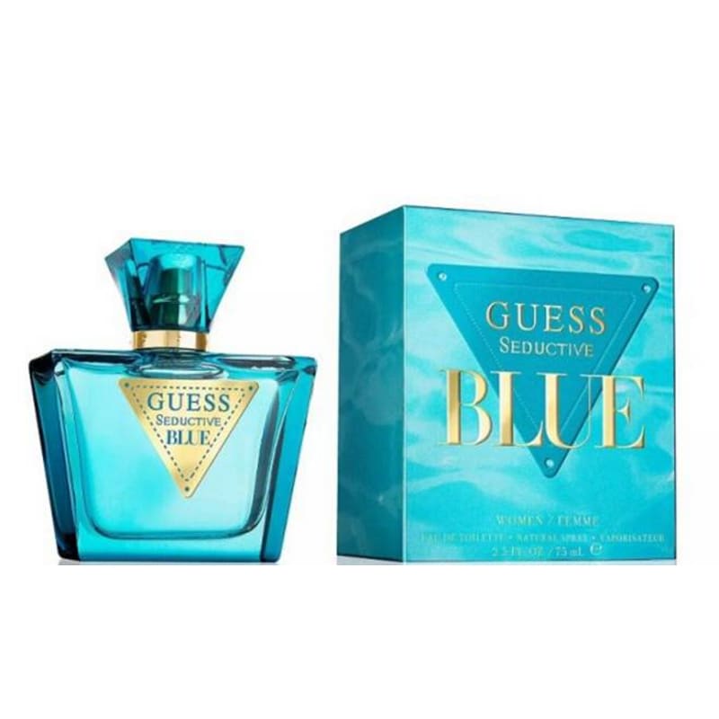 PERFUME GUESS SEDUCTIVE BLUE MUJER EDT 75 ML - 2