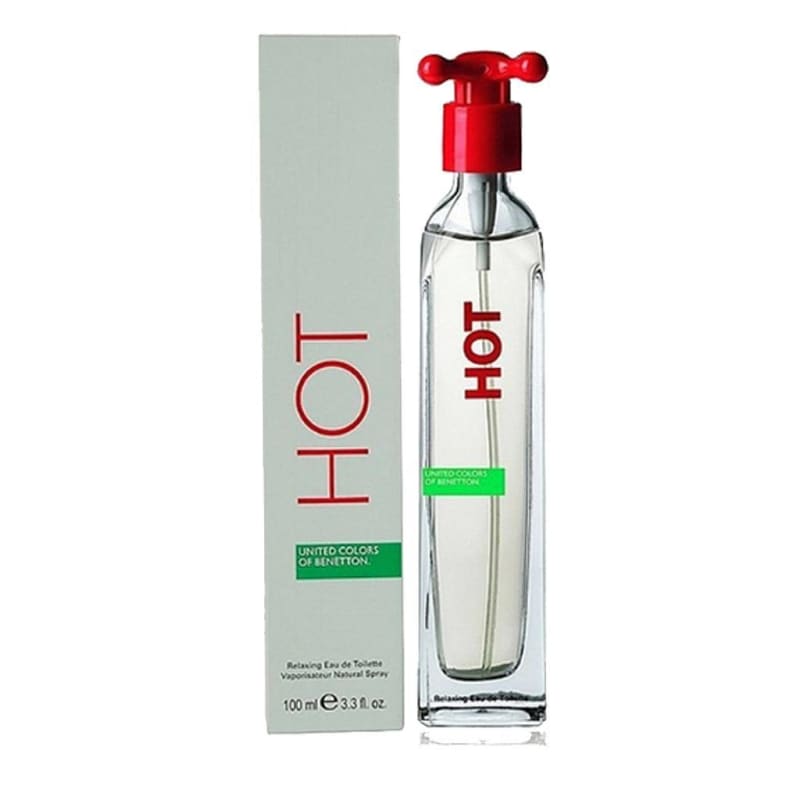PERFUME BENETTON HOT MUJER EDT 100 ML - 1