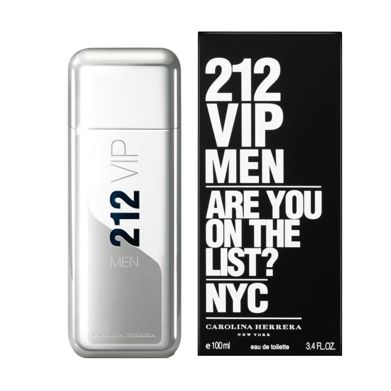 PERFUME CAROLINA HERRERA 212 VIP HOMBRE EDT 100 ML - 2