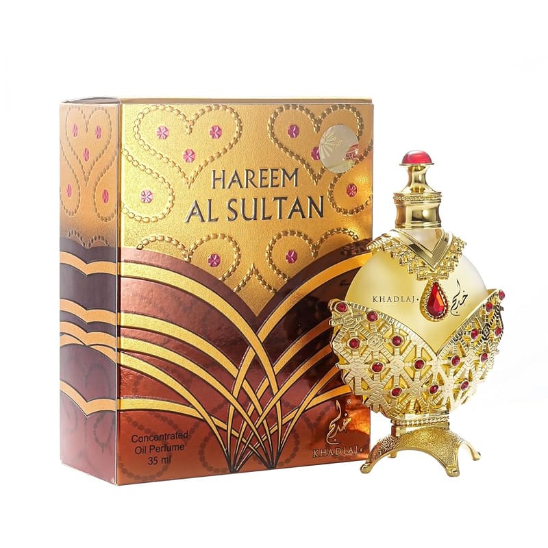 PERFUME KHADLAJ HAREEM AL SULTAN CONCENTRATED OIL UNISEX EDP 35 ML - 2