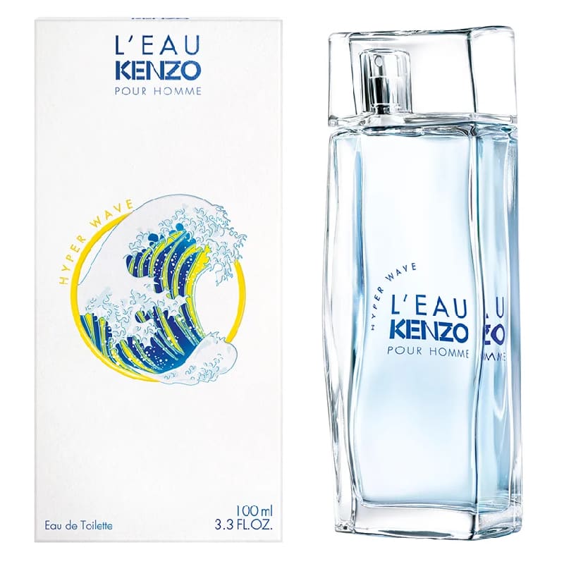 PERFUME KENZO LEAU HYPER WAVE POUR HOMME HOMBRE EDT 100 ML - 2