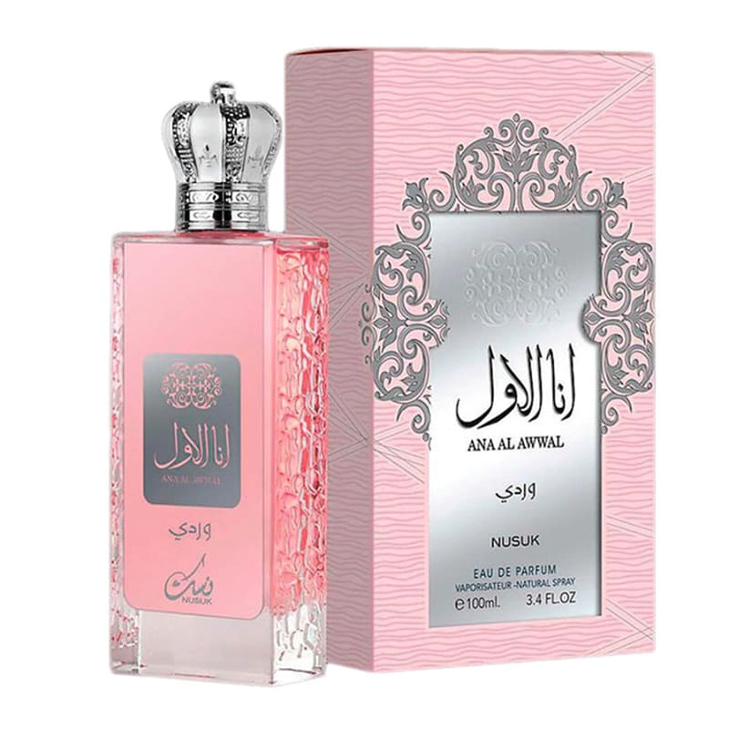 PERFUME NUSUK ANA AL AWWAL PINK MUJER EDP 100 ML - 2