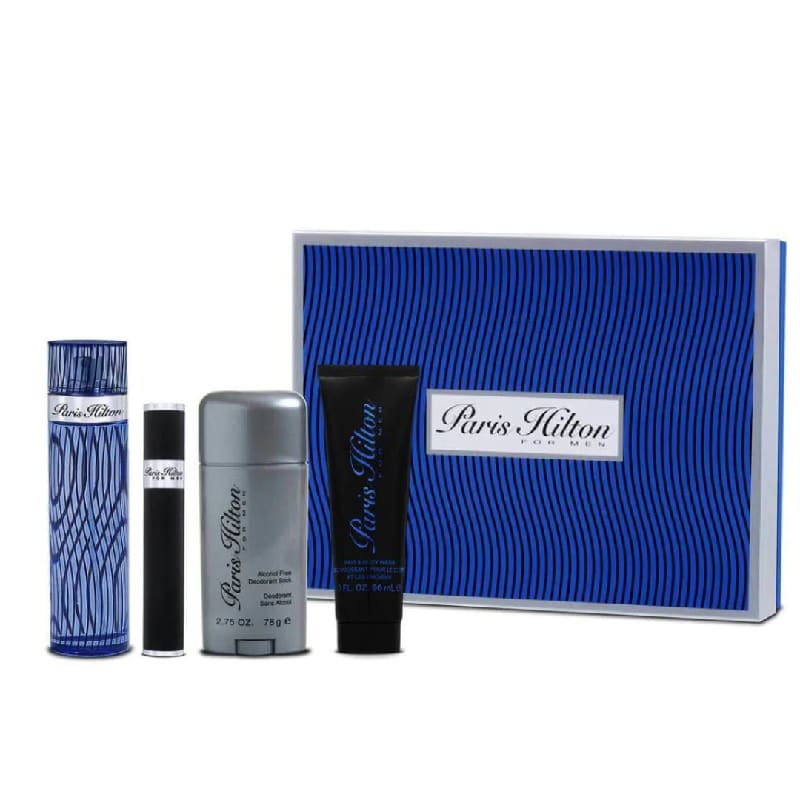 PARIS HILTON ESTUCHE EDT 100ML+10ML+90ML SG + 78ML DEO HOMBRE - CONTENIDO_PERFUME: 100_ML - 2