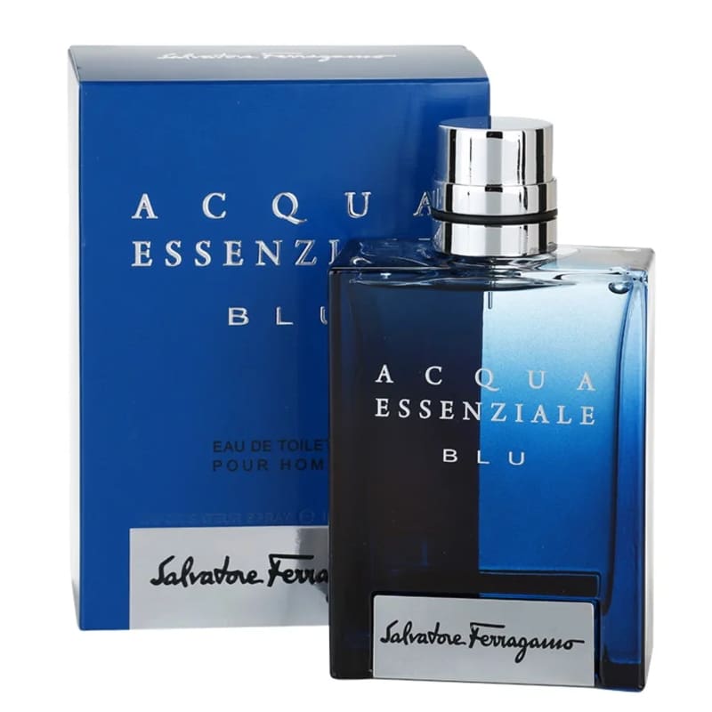 SALVATORE FERRAGAMO ACQUA ESSENZIALE BLU EDT 100ML HOMBRE - CONTENIDO_PERFUME: 100_ML - 2