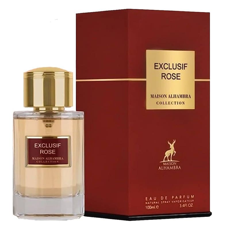 MAISON ALHAMBRA EXCLUSIF ROSE EDP 100ML UNISEX - CONTENIDO_PERFUME: 100_ML - 2