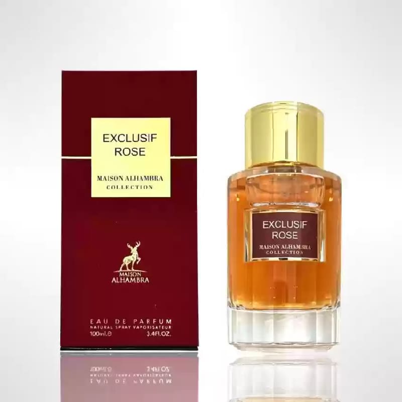 MAISON ALHAMBRA EXCLUSIF ROSE EDP 100ML UNISEX - CONTENIDO_PERFUME: 100_ML - 3
