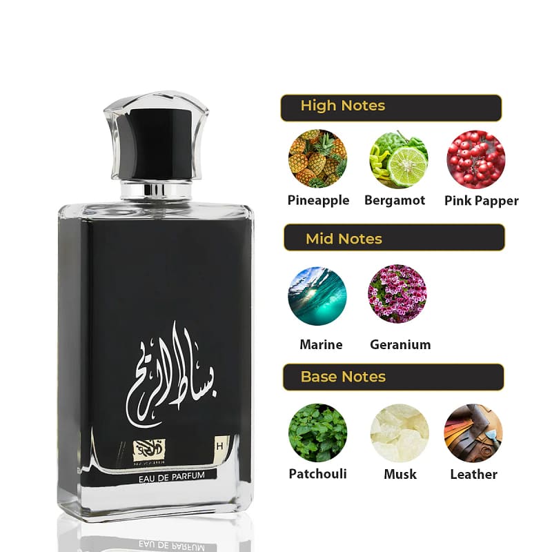 RIHANAH BASAT AL REEH EDP 100ML HOMBRE - CONTENIDO_PERFUME: 100_ML - 3