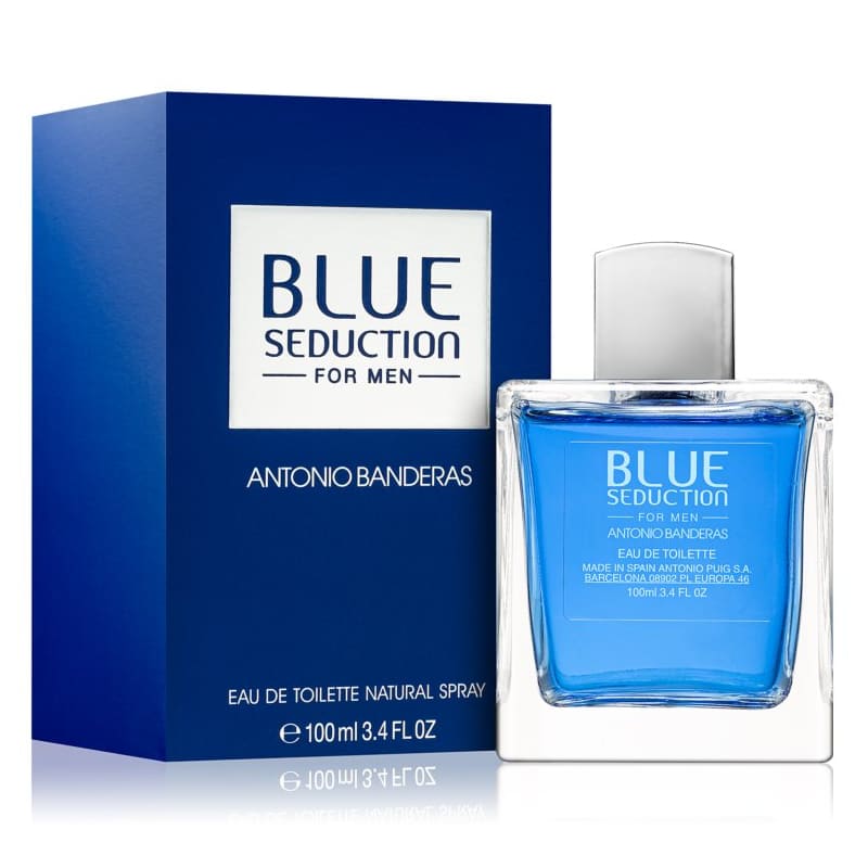 ANTONIO BANDERAS BLUE SEDUCTION MEN EDT 100ML HOMBRE - CONTENIDO_PERFUME: 100_ML