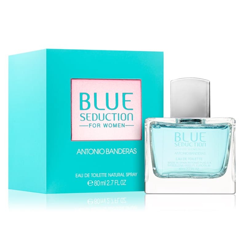 ANTONIO BANDERAS BLUE SEDUCTION EDT 80ML MUJER - CONTENIDO_PERFUME: 80_ML