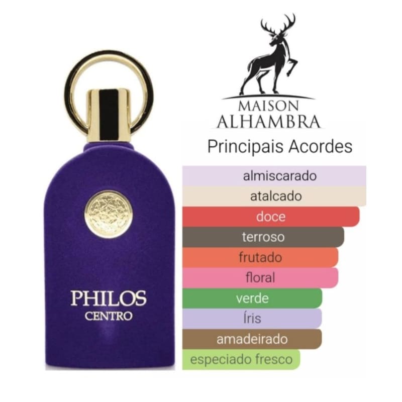 MAISON ALHAMBRA PHILOS CENTRO EDP 100ML UNISEX - 3