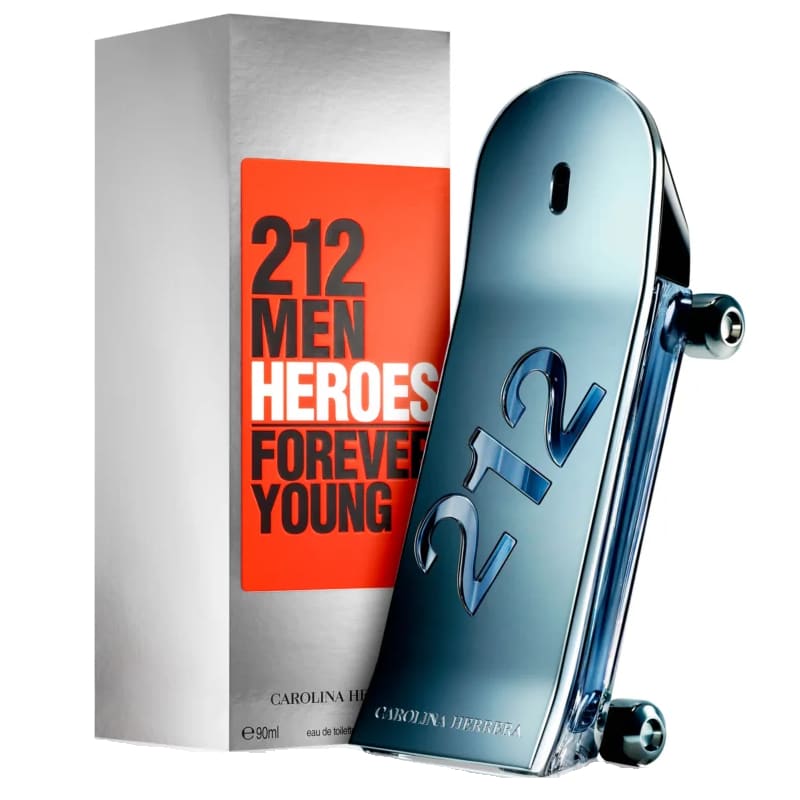 CAROLINA HERRERA 212 MEN HEROES FOREVER YOUNG EDT 90ML HOMBRE - 2
