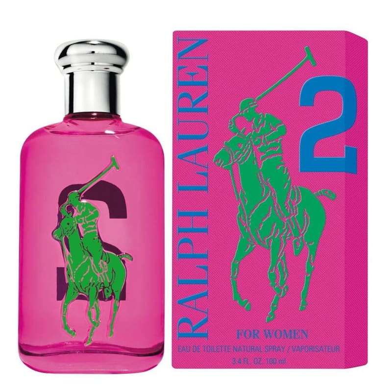 RALPH LAUREN BIG PONY 2 PINK EDT 100ML MUJER - 2