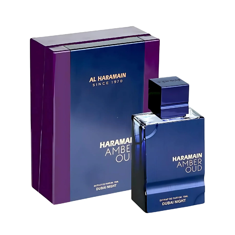 AL HARAMAIN DUBAI NIGHT AMBER OUD EXTRAIT DE PARFUM 75ML HOMBRE - 3