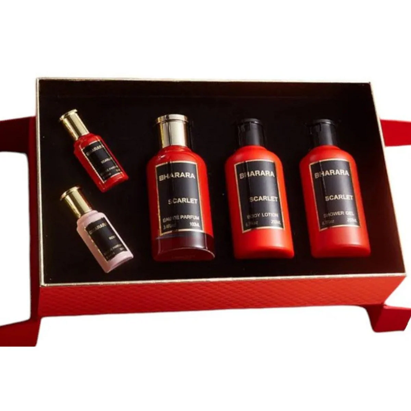 BHARARA ESTUCHE SCARLET 100ML+200ML B/L+200ML S/G+10ML UNISEX - 2