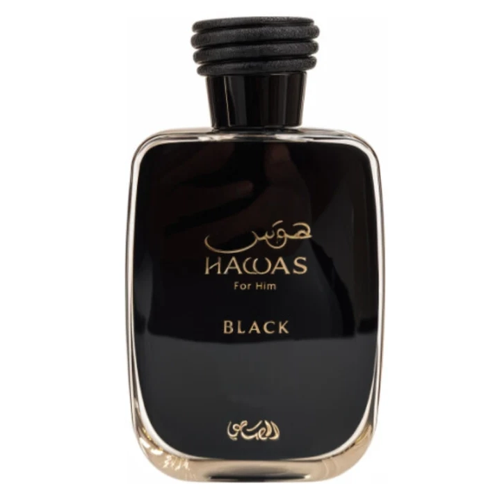 RASASI HAWAS BLACK EDP 100ML HOMBRE (INSPIRADO EN HACIVAT DE NISHANE) - 1