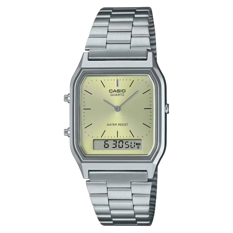 RELOJ CASIO AQ-230A-9A UNISEX - ANALOGO DIGITAL - 1