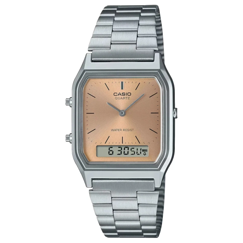 RELOJ CASIO AQ-230A-4A UNISEX - ANALOGO DIGITAL - 1