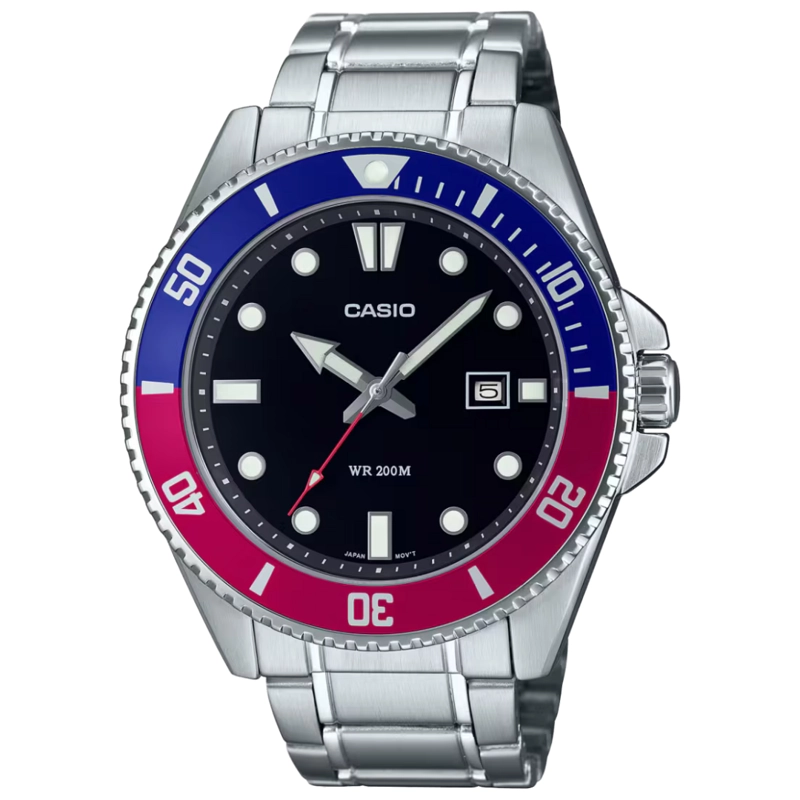 RELOJ CASIO SUBMARINER MDV-107D-1A3V HOMBRE - ANALOGO - 1