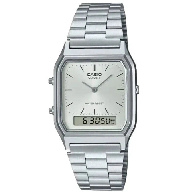 RELOJ CASIO AQ-230A-7A UNISEX - ANALOGO DIGITAL - 1