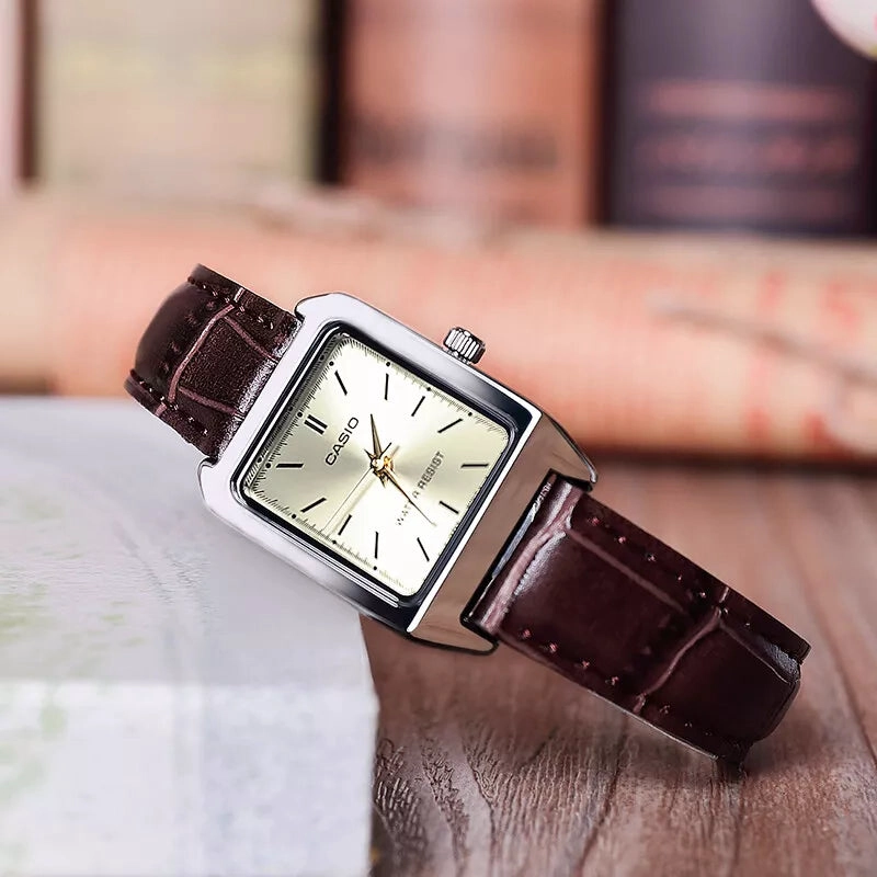 RELOJ CASIO TANK LTP-V007L-9E MUJER - ANALOGO - 2