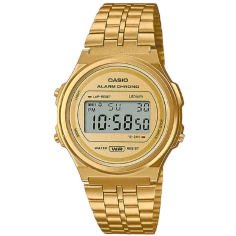RELOJ CASIO VINTAGE A-171WEG-9A UNISEX - DIGITAL - 1