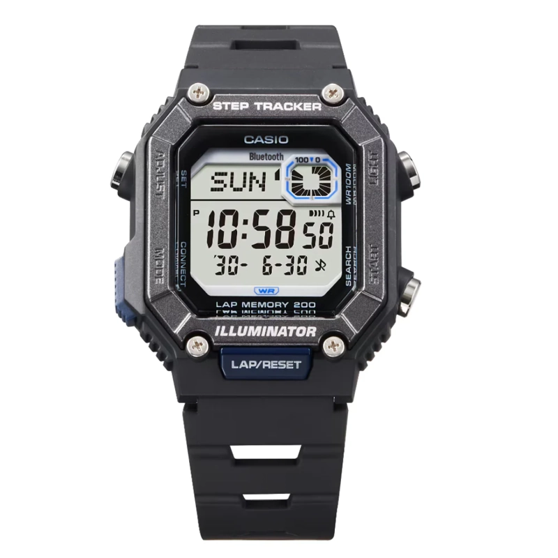 RELOJ CASIO BLUETOOTH WS-B1000-1AV UNISEX - DIGITAL - 1