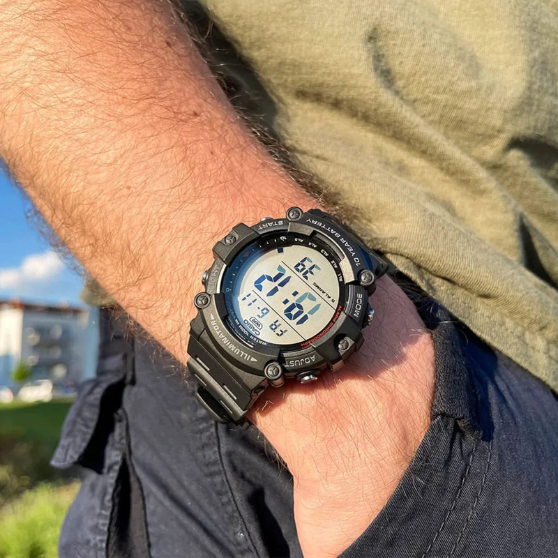 RELOJ CASIO CORREA LARGA AE-1500WHX-1AV HOMBRE - DIGITAL - 2