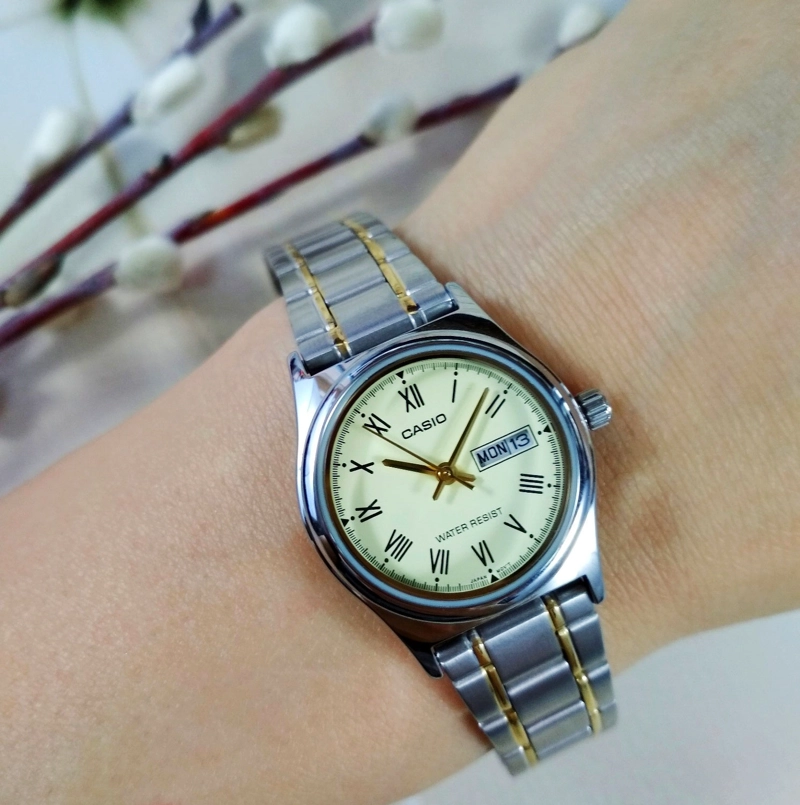 RELOJ CASIO LTP-V006SG-9B MUJER - ANALOGO - 2