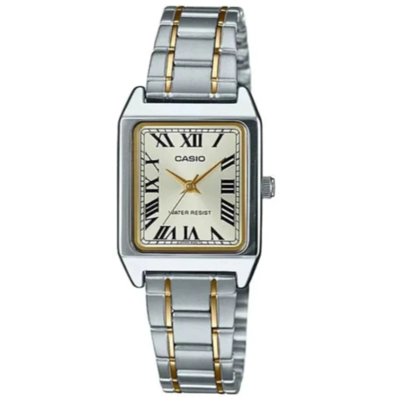 RELOJ CASIO TANK LTP-V007SG-9B MUJER - ANALOGO - 1