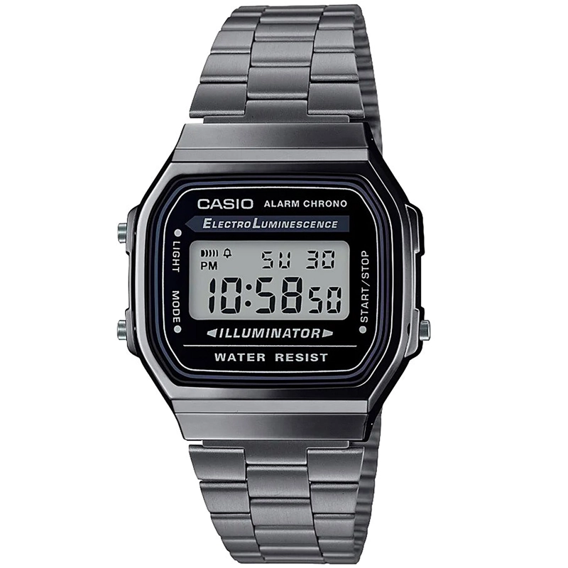 RELOJ CASIO VINTAGE A-168WGG-1A UNISEX - DIGITAL - 1