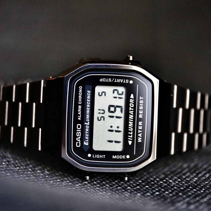 RELOJ CASIO VINTAGE A-168WGG-1A UNISEX - DIGITAL - 2
