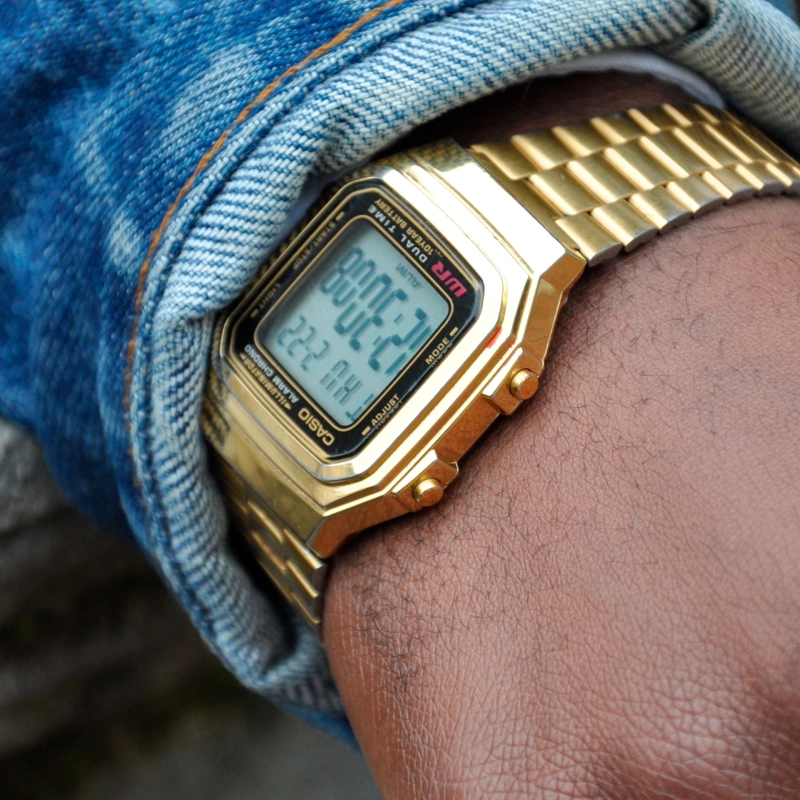 RELOJ CASIO VINTAGE A-178WGA-1 UNISEX - DIGITAL - 3