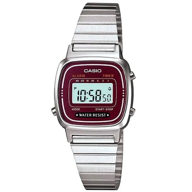 RELOJ CASIO LA-670WA-4 MUJER - DIGITAL - 1