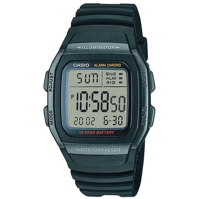 RELOJ CASIO W-96H-1BV HOMBRE - DIGITAL - 1