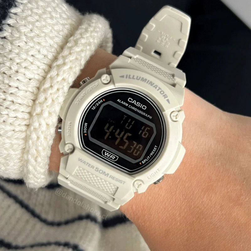 RELOJ CASIO W-219HC-8BV HOMBRE - DIGITAL - 2