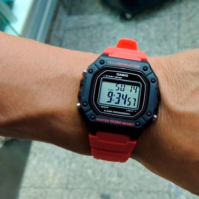 RELOJ CASIO W-218H-4BV HOMBRE - DIGITAL - 2