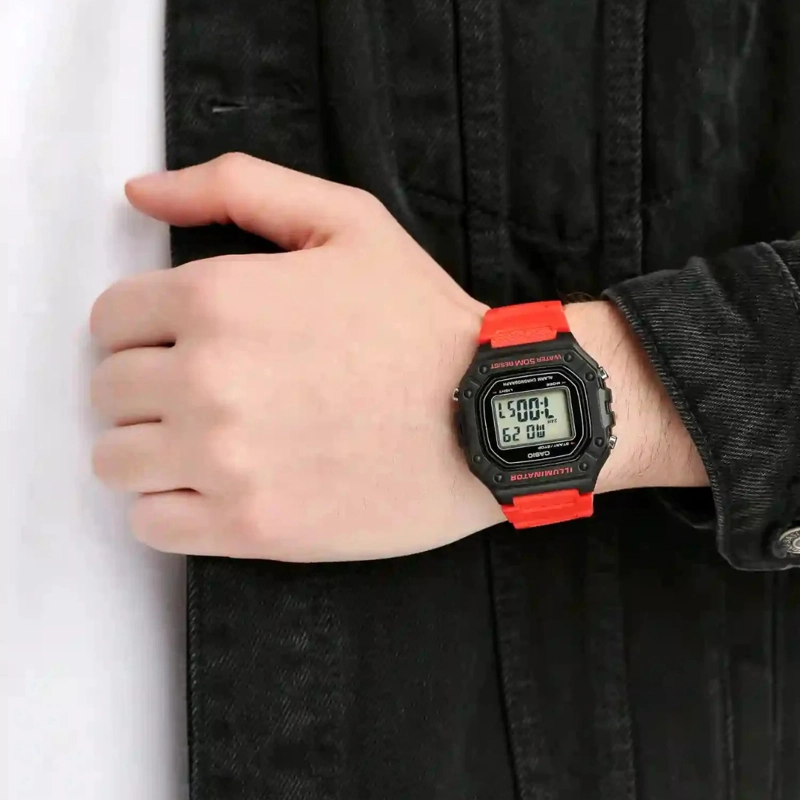 RELOJ CASIO W-218H-4BV HOMBRE - DIGITAL - 3