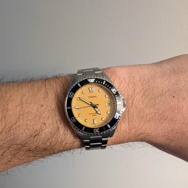 RELOJ CASIO MINI MDV-10D-4A2V UNISEX - ANALOGO - 2