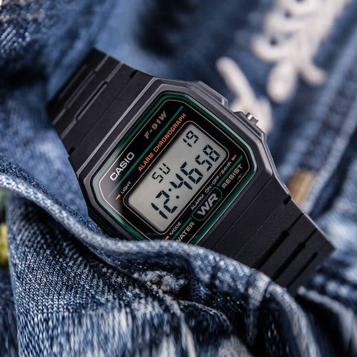 RELOJ CASIO F-91W-3 UNISEX - DIGITAL - 3