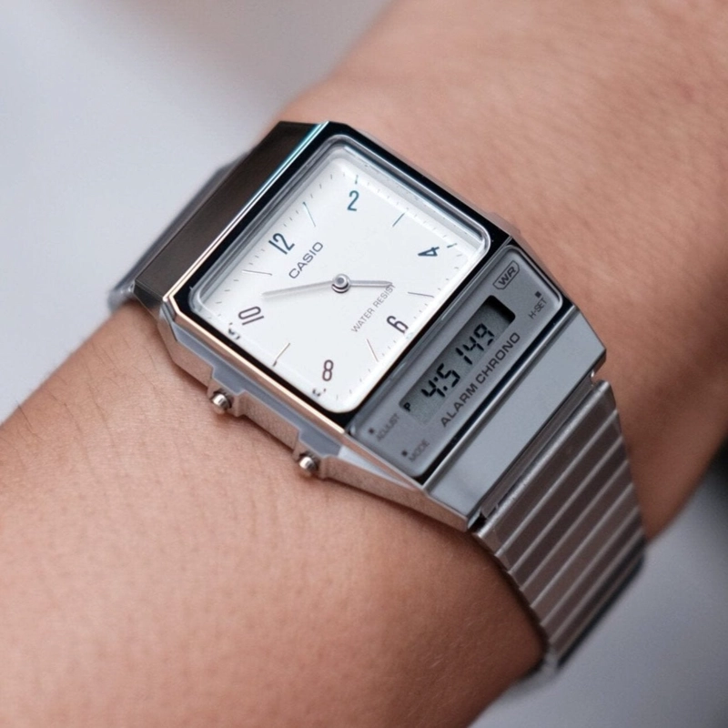 RELOJ CASIO AQ-800E-7A2 UNISEX - ANALOGO DIGITAL - 2