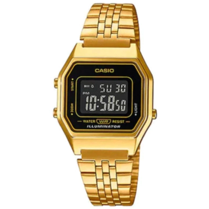 RELOJ CASIO LA-680WGA-1B MUJER - DIGITAL - 1